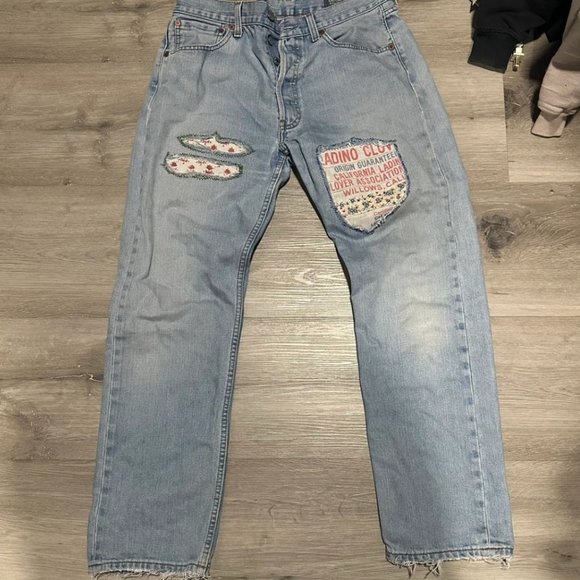 *1of1* Levi’s Vintage Patchwork Light-wash Denim